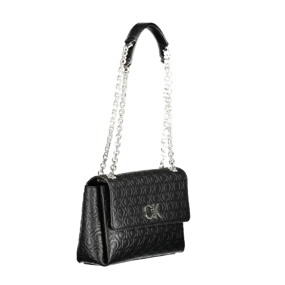 Calvin Klein Siyah Polyester El Çantası